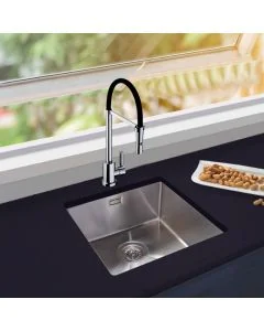 Jazz 1 Medium Bowl Kitchen Sink Stainless Steel
