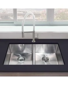 Jazz 2 Bowl Kitchen Sink Stainless Steel