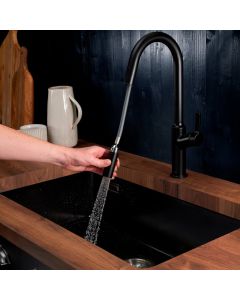 Karuma Pull-Out Spout Sink Mixer Matt Black