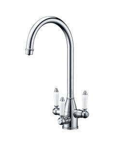 Krypton Tri-Spa Filter Tap with Swivel Spout Chrome