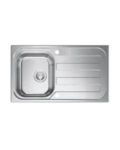 Kudos 1 Bowl Inset Kitchen Sink Stainless Steel