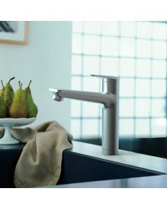 Levant Pull-Out Sink Mixer Brushed Nickel