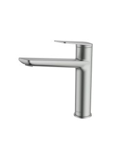 Levant Top Lever Sink Mixer Brushed Nickel