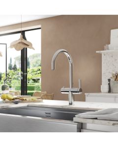 Magus 3 3in1 Swan Neck Filtered Kettle Tap Chrome