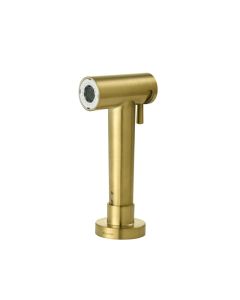 Clearwater Modern Pull-Out Spray Brushed Brass