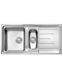 Monza 1.5 Bowl Kitchen Sink Stainless Steel