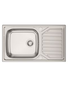 Okio Large Bowl Small Drainer Kitchen Sink Stainless Steel