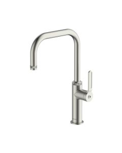 Pioneer Monobloc Mixer Kitchen Tap Brushed Nickel