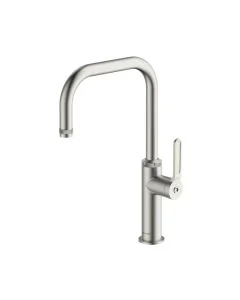Pioneer Monobloc Mixer Kitchen Tap Brushed Nickel