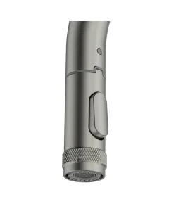 Pioneer Pull-Out Spray Monobloc Mixer Brushed Nickel