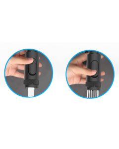 Pioneer Pull-Out Spray Monobloc Mixer Brushed Brass