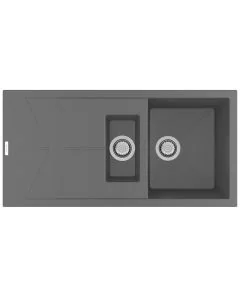 Rio 1.5 Bowl Inset Sink Concrete