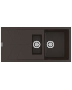 Rio 1.5 Bowl Inset Sink Mocha