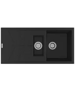 Rio 1.5 Bowl Inset Sink Onyx