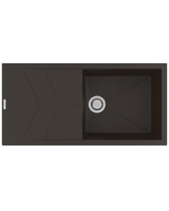 Rio Single Bowl Inset Sink Mocha