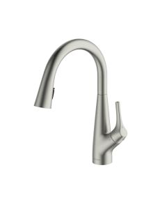 Rosetta Pull Out Spray Filter Mixer Tap Brushed Nickel