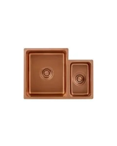 Salsa PVD SA55LRC Undermount 1.5 Bowl Sink Copper RHSB