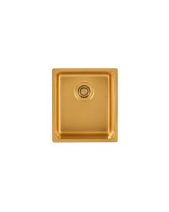 Salsa PVD SA35BB Undermount 1 Bowl Sink Brass