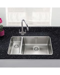 Salsa SA74R Undermount 1.5 Bowl Sink Stainless Steel 