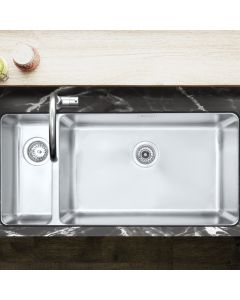 Salsa SA90R Undermount 1.5 Bowl Sink Stainless Steel 