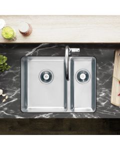 Salsa SA60L Undermount 1.5 Bowl LH Sink Stainless Steel