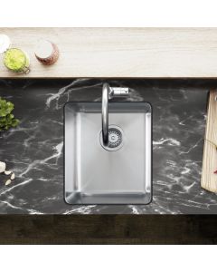 Salsa SA34 1 Bowl Kitchen Sink Stainless Steel