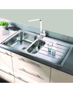 Sheratan Side Lever Sink Mixer Chrome