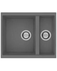Siena 1.5 Bowl Inset or Undermount Sink Concrete