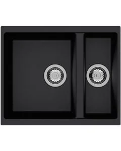 Siena 1.5 Bowl Inset or Undermount Sink Onyx