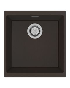 Siena 1 Medium Bowl Inset or Undermount Sink Mocha