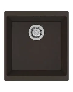 Siena 1 Medium Bowl Inset or Undermount Sink Mocha
