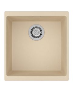 Siena 1 Medium Bowl Inset or Undermount Sink Moonstone