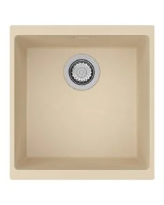 Siena 1 Medium Bowl Inset or Undermount Sink Moonstone