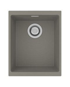 Siena 1 Small Bowl Inset or Undermount Sink Concrete