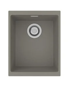 Siena 1 Small Bowl Inset or Undermount Sink Concrete