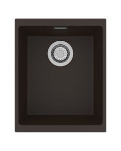 Siena 1 Small Bowl Inset or Undermount Sink Mocha