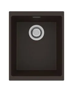 Siena 1 Small Bowl Inset or Undermount Sink Mocha
