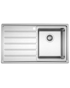 Solar 1 Bowl LHD Inset Kitchen Sink Stainless Steel