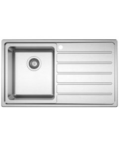 Solar 1 Bowl RHD Inset Kitchen Sink Stainless Steel