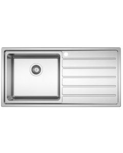 Solar 1 Large Bowl RHD Inset Sink Stainless Steel