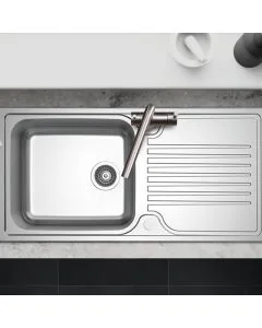 Starline Large Bowl Kitchen Sink Stainless Steel