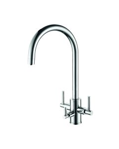 Stella Mixer and Cold Filter With Swivel Spout Chrome