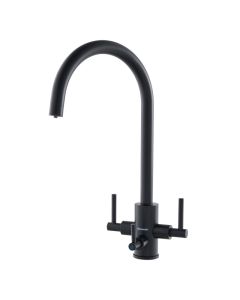 Stella Mixer Cold Filter Tap Swivel Spout Matt Black
