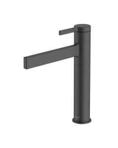 Taku Top Lever Sink Mixer Matt Black