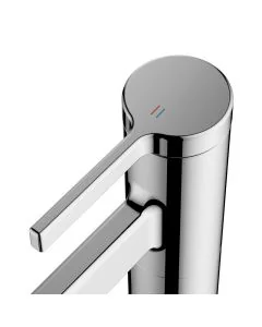 Taku Top Lever Sink Mixer Chrome