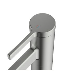 Taku Top Lever Sink Mixer Brushed Nickel