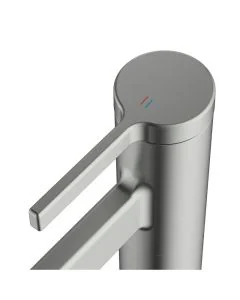 Taku Top Lever Sink Mixer Brushed Nickel