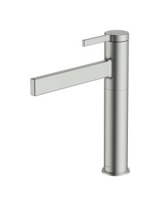 Taku Top Lever Sink Mixer Brushed Nickel
