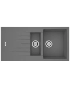 Tivoli 1.5 Bowl Inset Sink Concrete