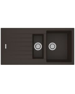 Tivoli 1.5 Bowl Inset Sink Mocha